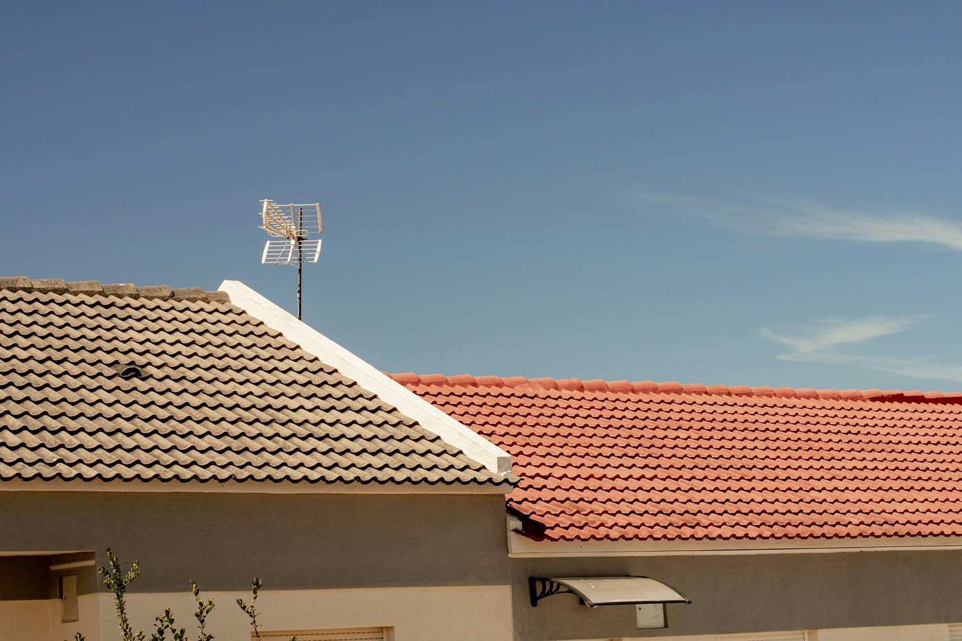 Antenna TV sul tetto